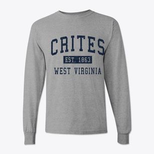 Crites West Virginia Classic Established Classic Long Sleeve T-Shirt