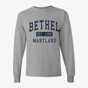Bethel Maryland Classic Established Classic Long Sleeve T-Shirt