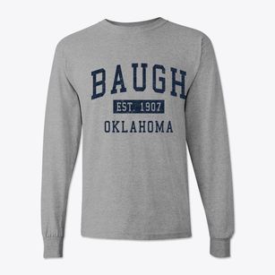 Baugh Oklahoma Classic Established Classic Long Sleeve T-Shirt