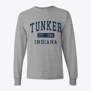 Tunker Indiana Classic Established Classic Long Sleeve T-Shirt