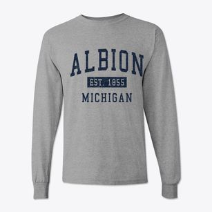 Albion Michigan Classic Established Classic Long Sleeve T-Shirt