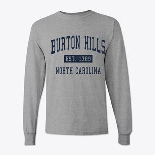 Burton Hills North Carolina Classic Established Classic Long Sleeve T-Shirt