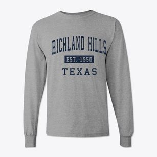Richland Hills Texas Classic Established Classic Long Sleeve T-Shirt