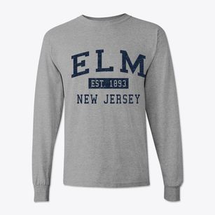Elm New Jersey Classic Established Classic Long Sleeve T-Shirt