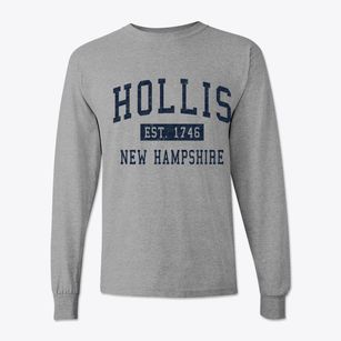 Hollis New Hampshire Classic Established Classic Long Sleeve T-Shirt