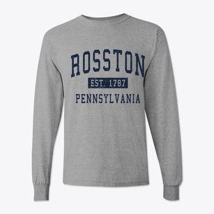 Rosston Pennsylvania Classic Established Classic Long Sleeve T-Shirt