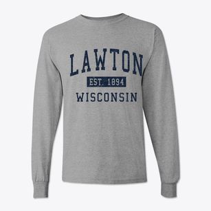 Lawton Wisconsin Classic Established Classic Long Sleeve T-Shirt