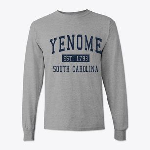 Yenome South Carolina Classic Established Classic Long Sleeve T-Shirt