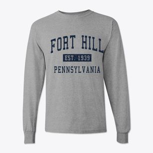Fort Hill Pennsylvania Classic Established Classic Long Sleeve T-Shirt