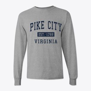 Pike City Virginia Classic Established Classic Long Sleeve T-Shirt