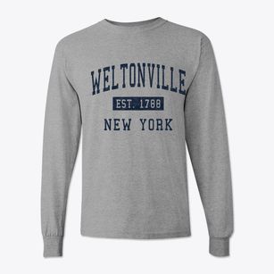 Weltonville New York Classic Established Classic Long Sleeve T-Shirt