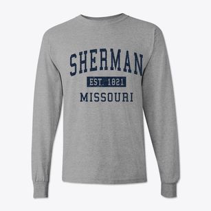 Sherman Missouri Classic Established Classic Long Sleeve T-Shirt