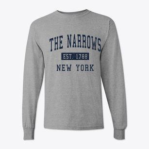 The Narrows New York Classic Established Classic Long Sleeve T-Shirt