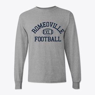 Romeoville High School Classic Football Classic Long Sleeve T-Shirt