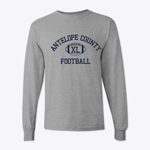 Antelope County District 4 School Classic Football Classic Long Sleeve T-Shirt