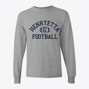 Henryetta High School Classic Football Classic Long Sleeve T-Shirt