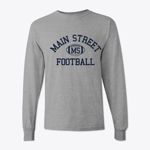 Main Street School Classic Football Classic Long Sleeve T-Shirt
