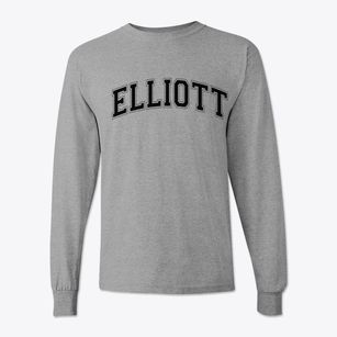 Elliott Elementary School Varsity Arch Classic Long Sleeve T-Shirt