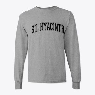 St Hyacinth Parish Varsity Arch Classic Long Sleeve T-Shirt