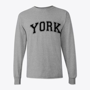 York Middle School Varsity Arch Classic Long Sleeve T-Shirt