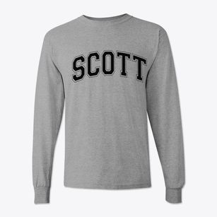 Scott Elementary School Varsity Arch Classic Long Sleeve T-Shirt