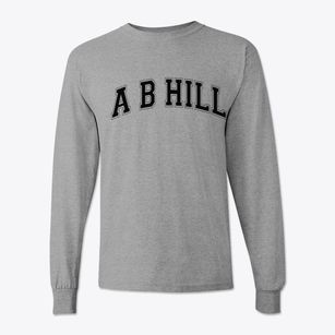 A B Hill Elementary School Varsity Arch Classic Long Sleeve T-Shirt