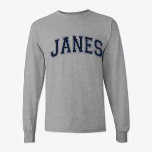 Janes Elementary School Varsity Arch Classic Long Sleeve T-Shirt