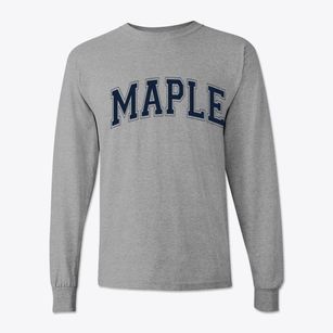 Maple Elementary School Varsity Arch Classic Long Sleeve T-Shirt