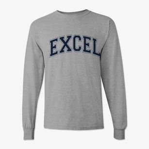 Excel Academy Varsity Arch Classic Long Sleeve T-Shirt