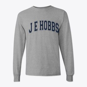 J E Hobbs Elementary School Varsity Arch Classic Long Sleeve T-Shirt