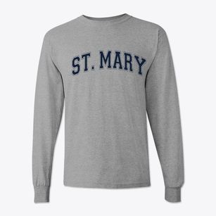 St Mary Parish Varsity Arch Classic Long Sleeve T-Shirt