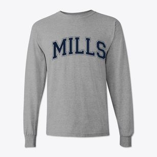 Mills Elementary School Varsity Arch Classic Long Sleeve T-Shirt