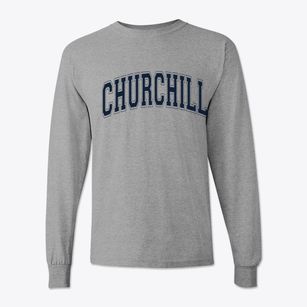 The Churchill School Varsity Arch Classic Long Sleeve T-Shirt