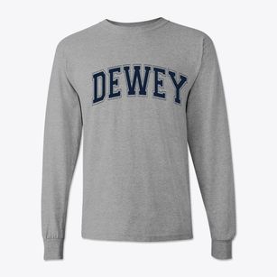 Dewey Elementary School Varsity Arch Classic Long Sleeve T-Shirt
