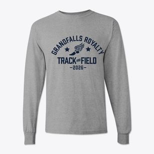 Grandfalls Royalty High School Track and Field Classic Long Sleeve T-Shirt