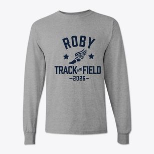 Roby School Track and Field Classic Long Sleeve T-Shirt