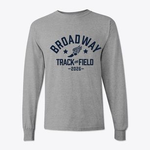 Broadway Elementary School Track and Field Classic Long Sleeve T-Shirt