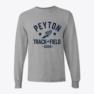 Peyton Elementary School Track and Field Classic Long Sleeve T-Shirt