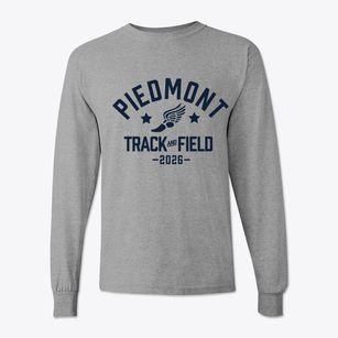Piedmont Elementary School Track and Field Classic Long Sleeve T-Shirt
