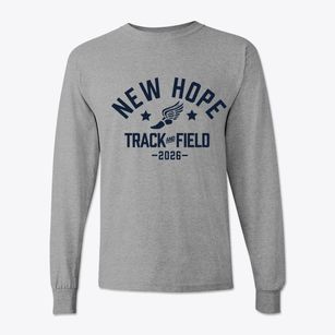 New Hope Christian School Track and Field Classic Long Sleeve T-Shirt