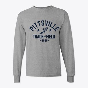 Pittsville Elementary School Track and Field Classic Long Sleeve T-Shirt