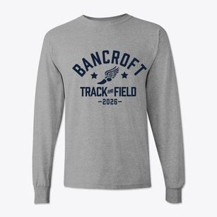 Bancroft Middle School Track and Field Classic Long Sleeve T-Shirt