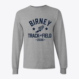 Birney Elementary School Track and Field Classic Long Sleeve T-Shirt