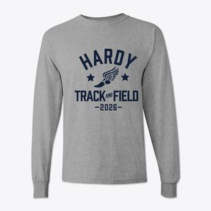Hardy Elementary School Track and Field Classic Long Sleeve T-Shirt