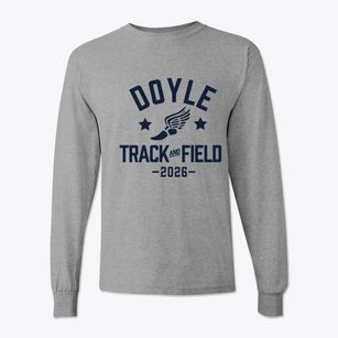 Doyle Elementary School Track and Field Classic Long Sleeve T-Shirt