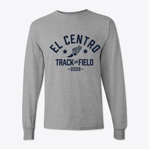 El Centro Elementary School Track and Field Classic Long Sleeve T-Shirt