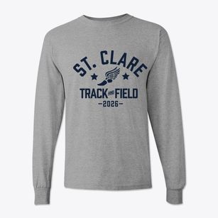 Saint Clare Of Assisi School Track and Field Classic Long Sleeve T-Shirt