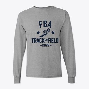 First Baptist Academy Track and Field Classic Long Sleeve T-Shirt