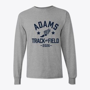 Adams Middle School Track and Field Classic Long Sleeve T-Shirt