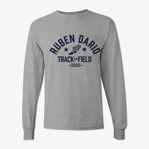Ruben Dario Middle School Track and Field Classic Long Sleeve T-Shirt